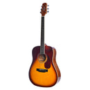 Violão Seizi Neo Akira Kaizen Half Cutaway BrownBurst com Bag