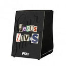 Cajon FSA E-Acústico Gospel Jesus Lives FG1525