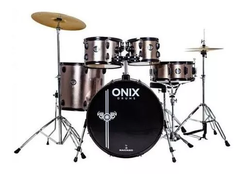 Bateria Acústica Nagano Onix Smart Fusion Rock DSR