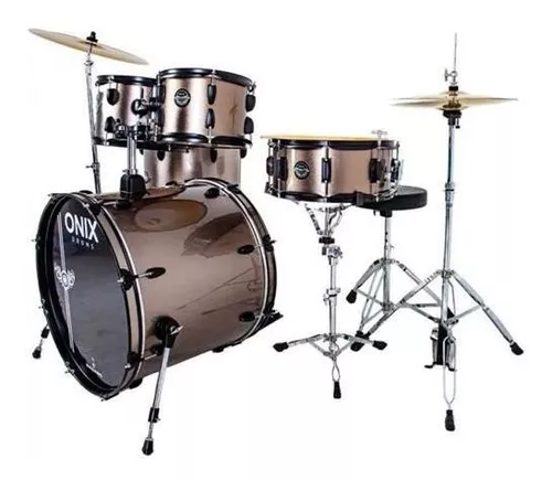 Bateria Acústica Nagano Onix Smart Fusion Rock DSR