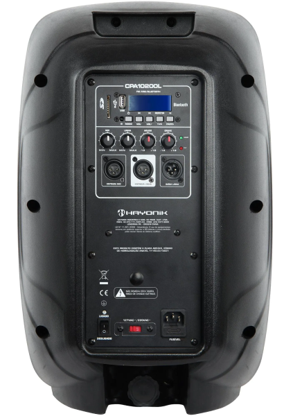 Caixa Acústica Ativa FR 10" Hayonik CPA10200-BT