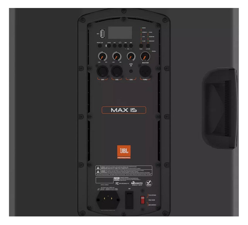 Caixa Acústica Ativa JBL Max 15