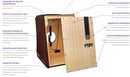 Cajon FSA E-Acúst Gibão BK FGB6501