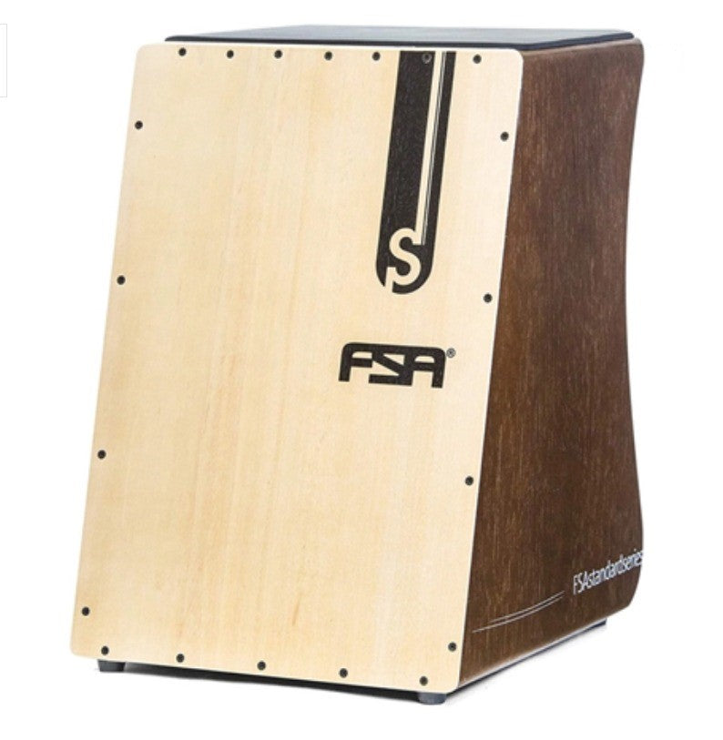 Cajon FSA Eletro-Acústico Standart Tabaco FS2508