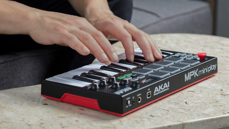 Controlador MIDI Akai 25T  MPK Mini Play