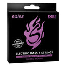Encordoamento Baixo 4 Cordas Solez .045 SLB445