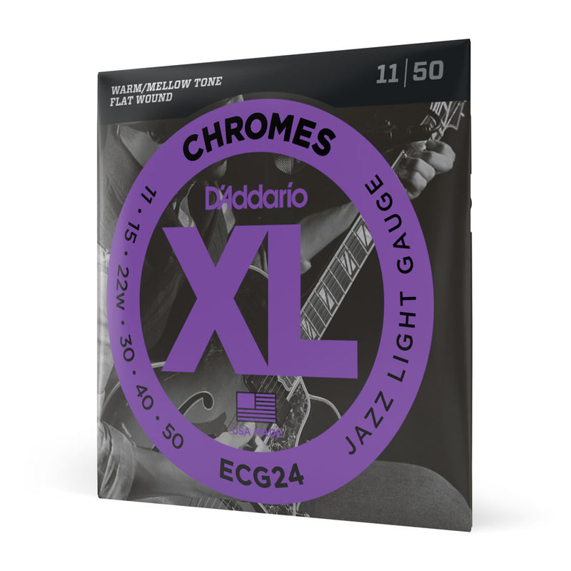 Encordoamento Guitarra Daddario Chromes ECG24 .011