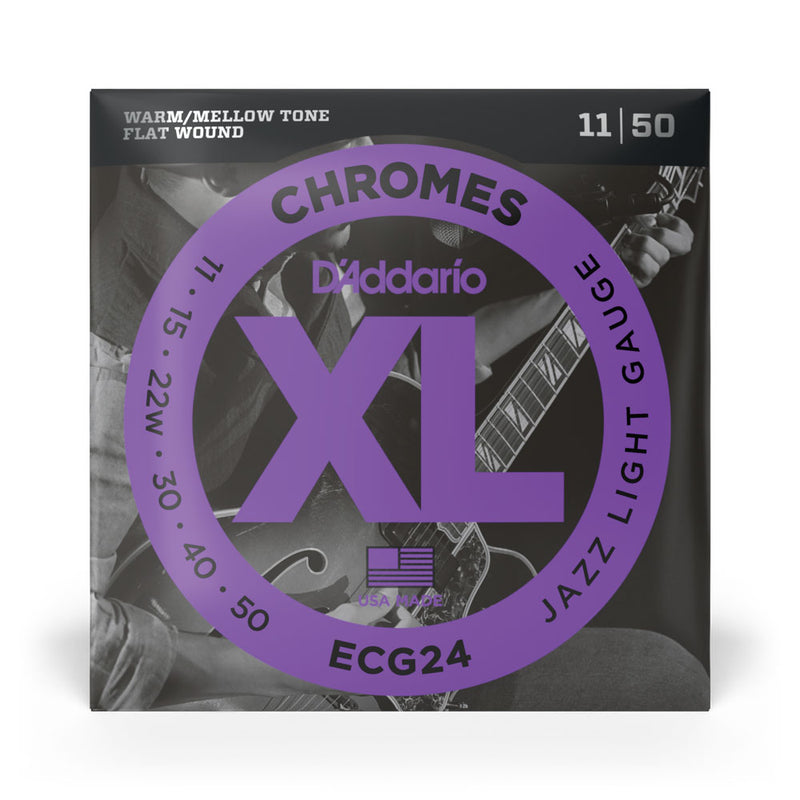 Encordoamento Guitarra Daddario Chromes ECG24 .011