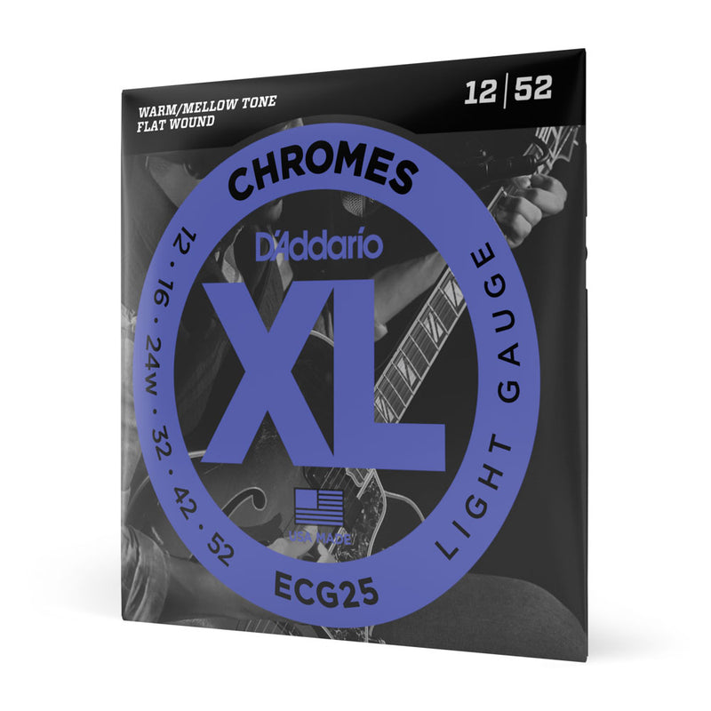 Encordoamento Guitarra Daddario Chromes ECG25 .012