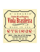 Encordoamento Viola 10 Cordas D'addário J82C Afinação Mi (E) Cebolão