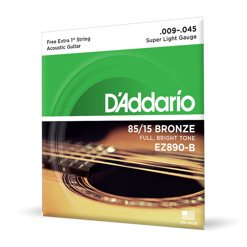 Encordoamento Violão Aço Daddario EZ890-B .009
