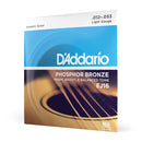 Encordoamento Violão Aço Daddario Phosphor Bronze EJ16 .012