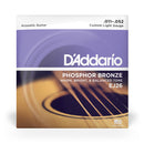 Encordoamento Violão Aço Daddario Phosphor Bronze EJ26 .011
