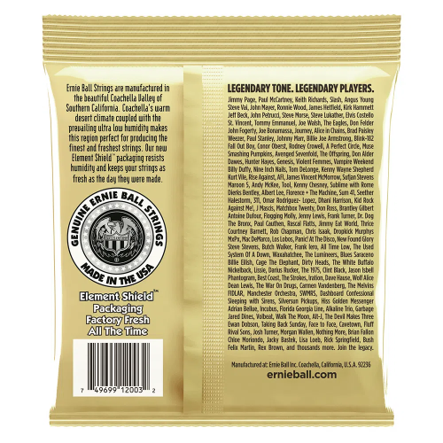 Encordoamento Violão Aço Ernie Ball Earthwood .012