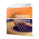 Encordoamento Violão Aço Daddario Phosphor Bronze EJ15 .010