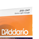 Encordoamento Violão Aço Daddario Phosphor Bronze EJ15 .010