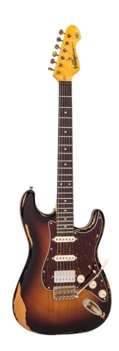 Guitarra Vintage Reissued Strato HSS V6 HMR SB