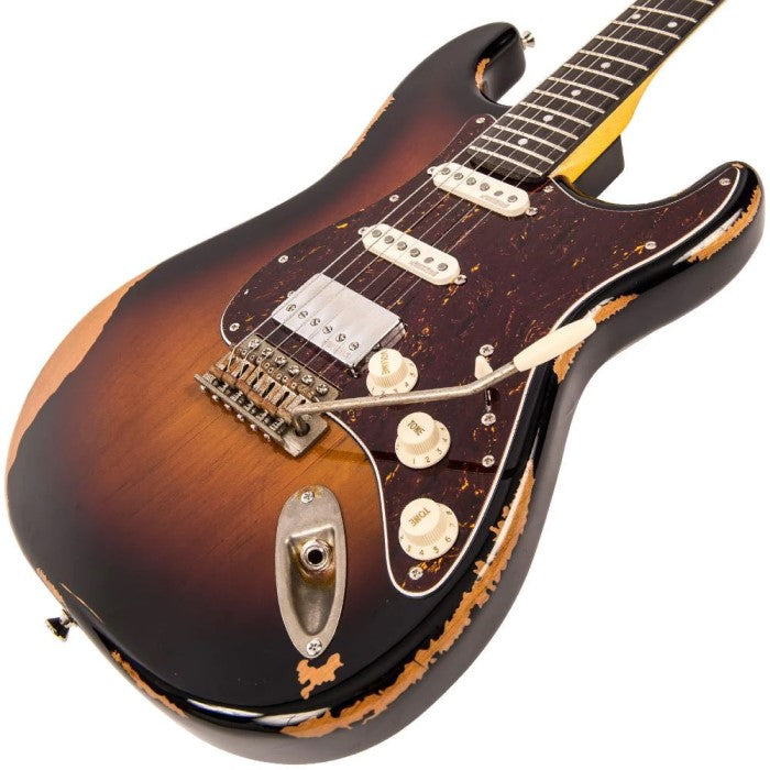 Guitarra Vintage Reissued Strato HSS V6 HMR SB