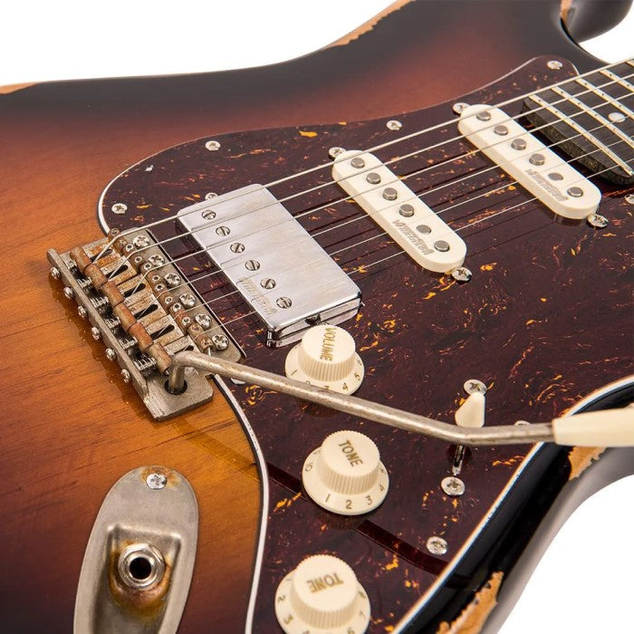 Guitarra Vintage Reissued Strato HSS V6 HMR SB