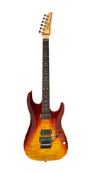 Guitarra Seizi Katana Aura HH Micro-Afinação Fireburst