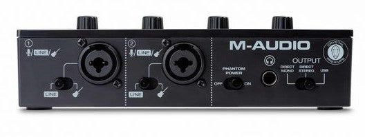 Interface Áudio M-audio 2c M-track Duo