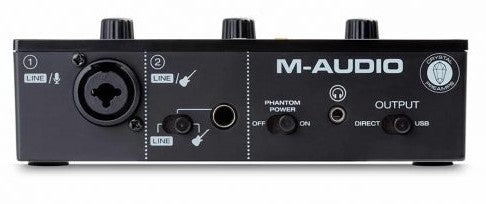 Interface Áudio M-audio 2c M-track Solo