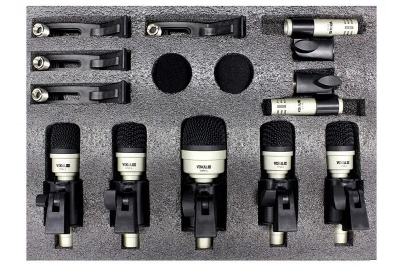Kit Microfones Bateria VOKAL VDM-7