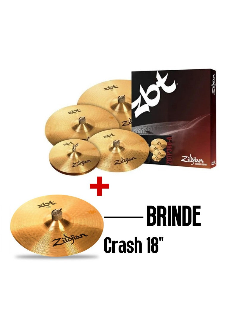Kit Pratos Zildjian ZBT Five P390A
