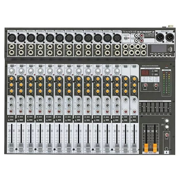 Mixer Soundcraft 14C SX1602FX-USB