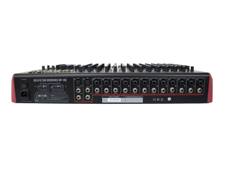 Mixer Soundvoice 16C MP166 Pro