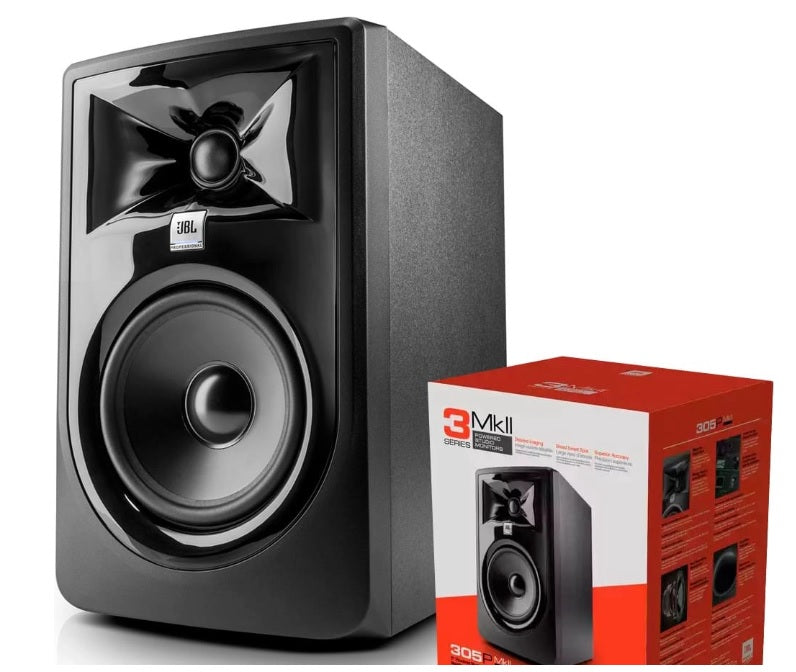 Monitor Estúdio Ativo JBL 305P MKII - Par