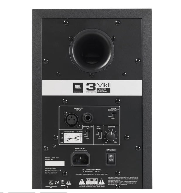 Monitor Estúdio Ativo JBL 305P MKII - Par