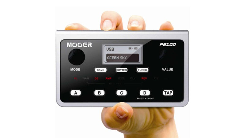 Processador Efeitos (pedaleira) Guitarra Mooer PE-100