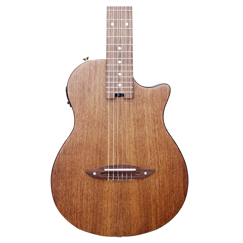 Violão Giannini  Nylon Eletro-Acústico Flat Cutaway Stage STN SUC CEQ Natural Satin