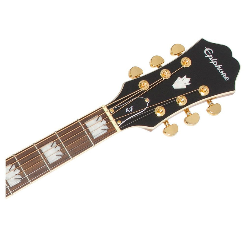 Violao Eletro-Acústico Epiphone Aço EJ-200 VN Vintage Natural