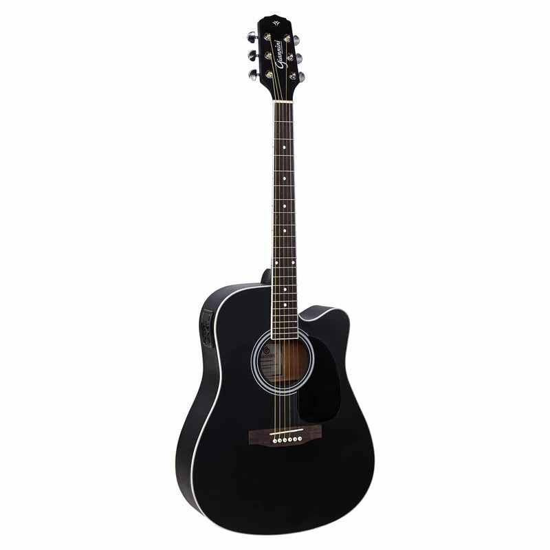 Violão Giannini Eletro-Acústico Aço GDC-1EQ SBK