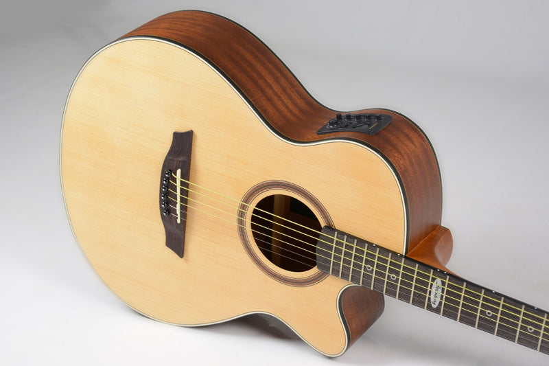 Violão Strinberg Eletro-Acústico Aço SA200C NS