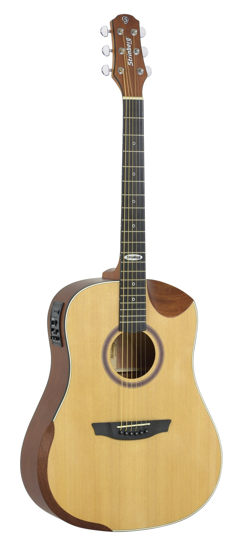 Violão Strinberg Elétro-Acústico Ativo Aço SD201HCR NS