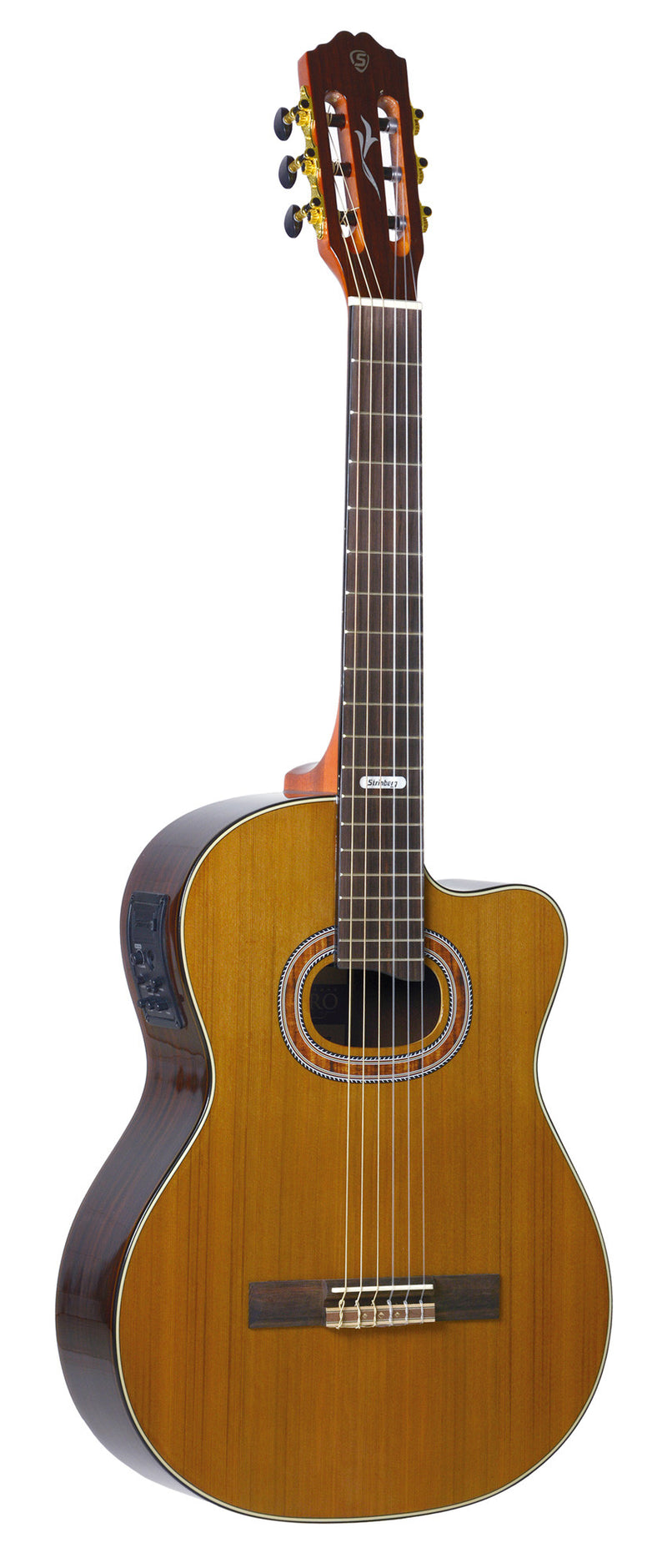 Violão Strinberg Eletro-Acústico Ativo Nylon SC35C N